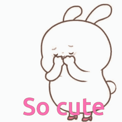 Fluffy Sticker Soooo Much Love GIF