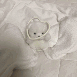 Fluffy White Aesthetic  GIF