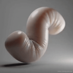 Fluffy Worm GIF