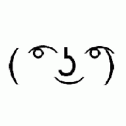 Fluttering Eyebrow Moving Sketch Art GIF