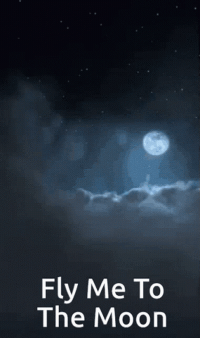 Fly Me To The Moon Poster GIF