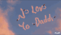 Flying Baby Dragon We Love You Daddy GIF
