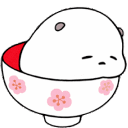 Flying Chouda Cute Sticker GIF
