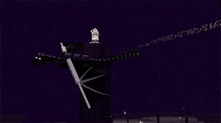 Flying Ender Dragon GIF