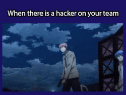 Flying Hackerman On Your Team GIF