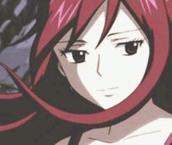 Flying Hair Kawaii Erza Scarlet GIF