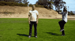 Flying Kick Knockout Tutorial GIF