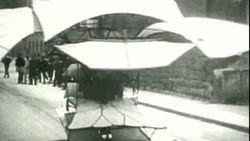 Flying Old Plane Aircraft GIF