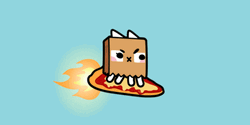 Flying Pizza By Toca Boca