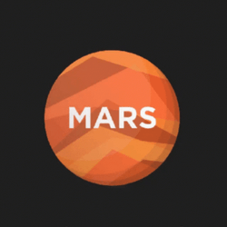 Flying Rocket To Mars GIF