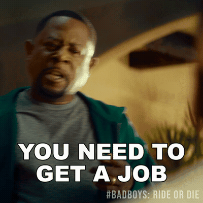 Flying Saucer Saying You're Hired GIF