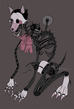 Fnaf Drawkill Mangle GIF