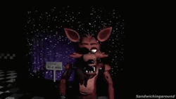 FNAF Foxy Character GIF