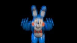 Fnaf Jumpscare Toy Bonnie Jumping Forward GIF