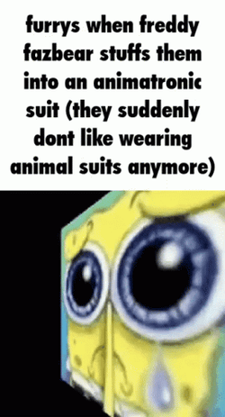 Fnaf Meme Don't Like Wearing Animal Suit GIF