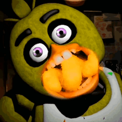 Fnaf Meme Eating Chicken Nuggets GIF