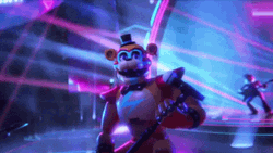 Fnaf Security Breach At The Stage GIF
