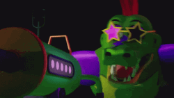 Fnaf Security Breach Destroying Montgomery GIF