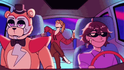 Fnaf Security Breach Road Trip GIF