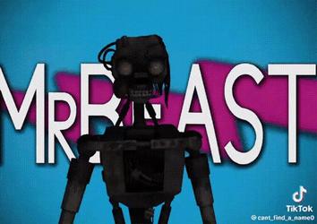 FNAF The Mimic Mr Beast Meme GIF