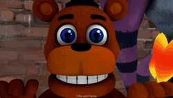 FNAF World Characters GIF