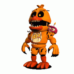 FNAF World Duck GIF