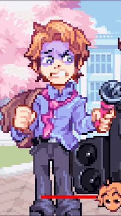 Fnf Senpai With Mixed Emotions GIF