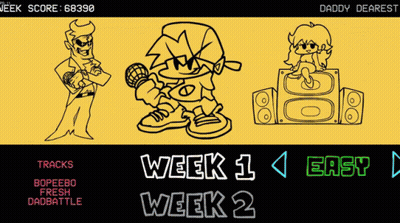 FNF Video Game Screenshot GIF