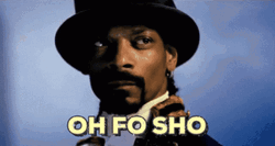 Fo Sho Look Up GIF