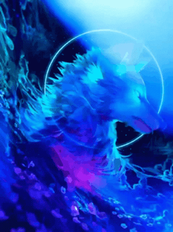 Foc Neon Galaxy Servant GIF