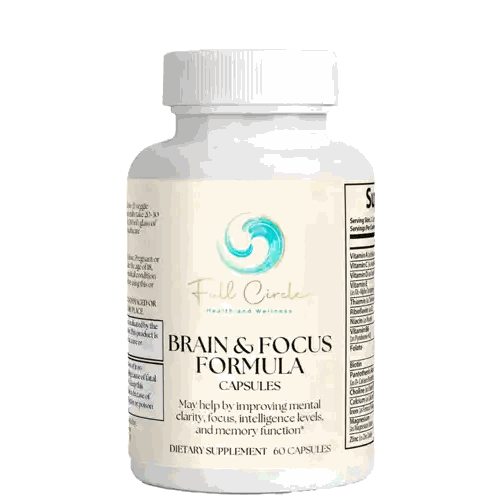 Focus Formula Bottle Sticker