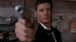 Focus Gun Shoot Dean Winchester GIF