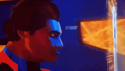 Focused Miguel O'hara Spiderman GIF