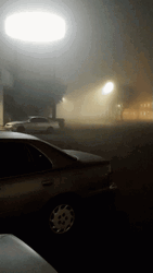 Fog Around The Street GIF