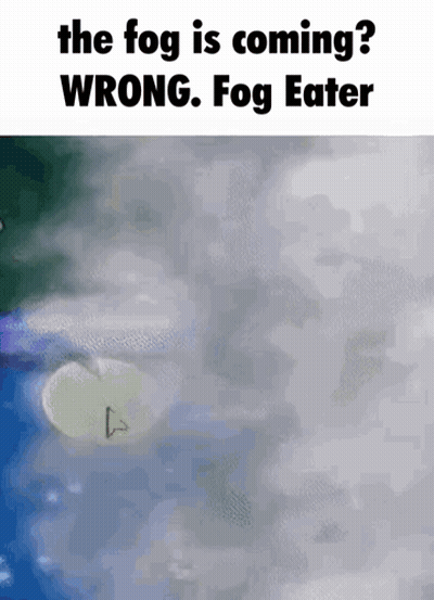 Fog Eater Text GIF