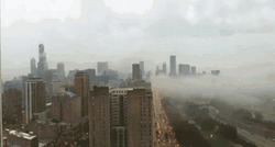 Fog In The City GIF