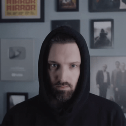 Fog Inside Man's Sweater GIF