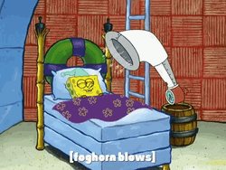 Foghorn Alarm On Spongebob GIF