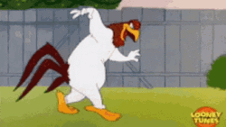 Foghorn Leghorn Funny Slow Walk GIF