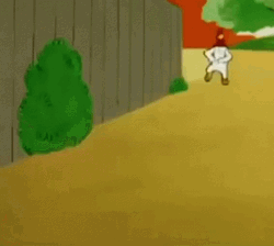 Foghorn Leghorn Walking Down Alley GIF
