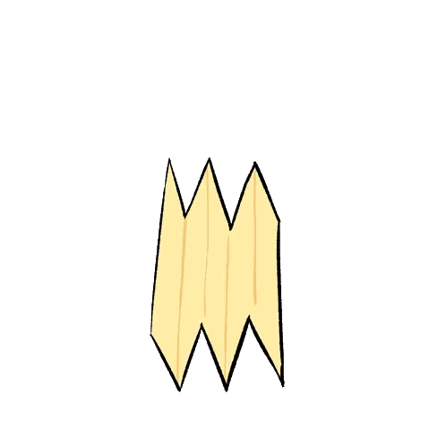 Folded Map With Heart Pin Sticker