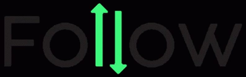 Follow Up And Down Sign GIF
