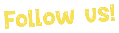 Follow Us Sign Sticker