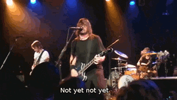Foo Fighters Perform Rock Is It Friday Yet GIF