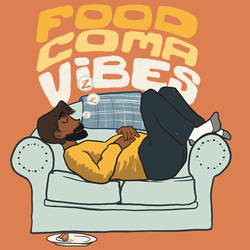 Food Coma Cartoon Man Sleeping On Couch GIF