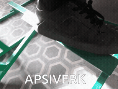 Foot With Apsiverk GIF