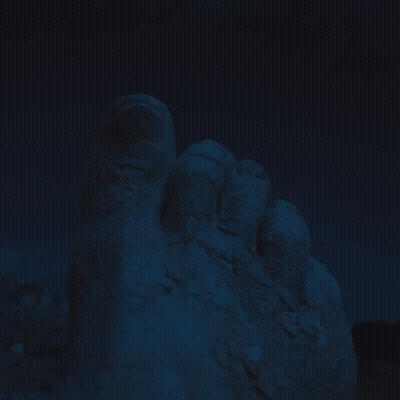 Foot With Good Night GIF