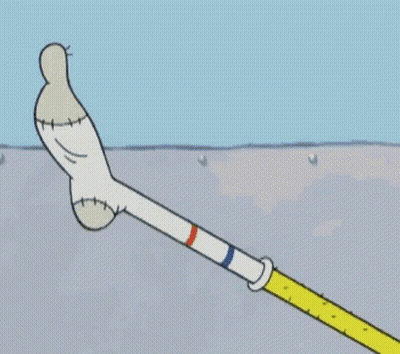 Foot With Long Hairy Arm GIF
