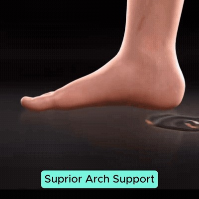 Foot With Superior Arch Support GIF
