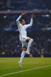Football Best Player Kylian Mbappe Goal Point Celebration GIF